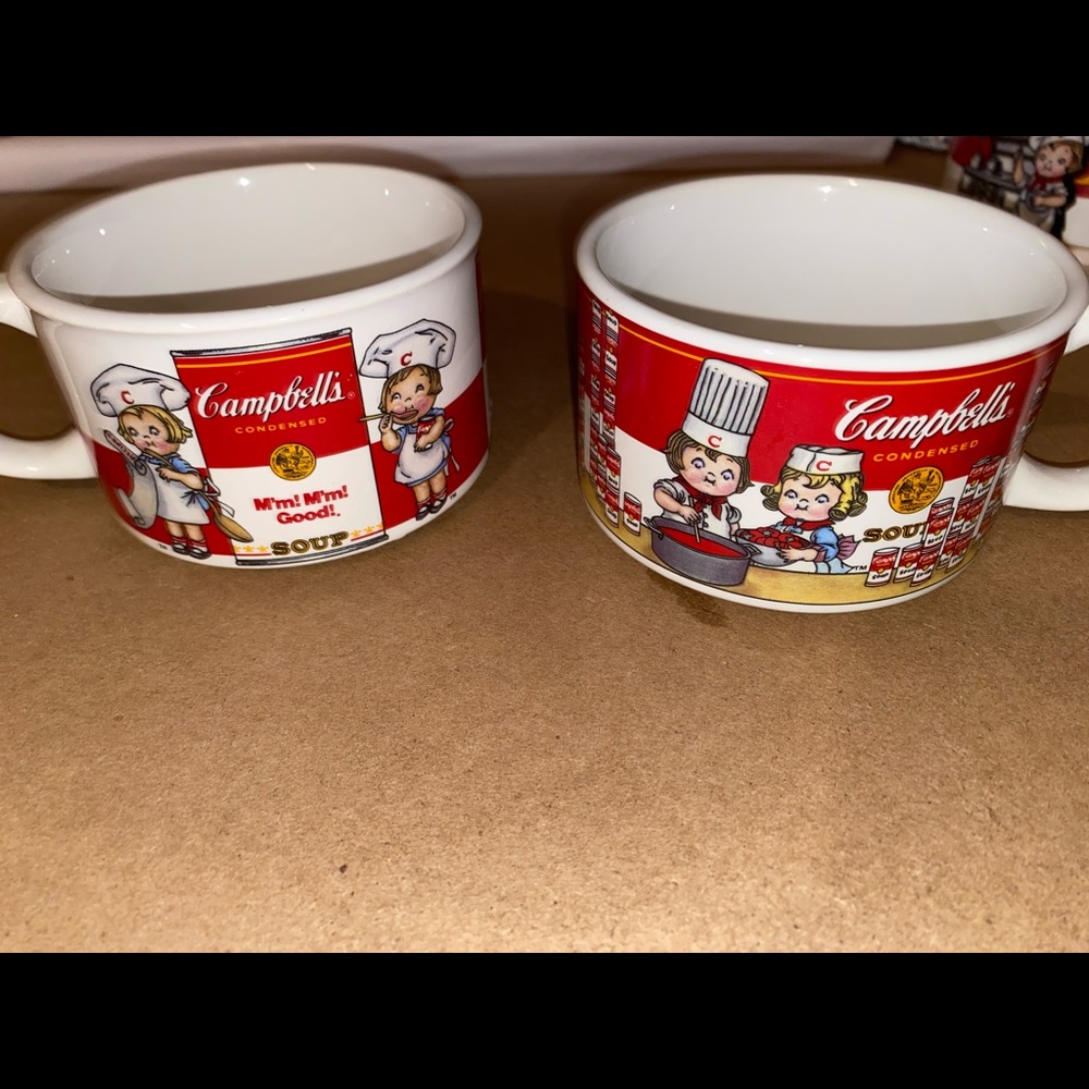 4  Vintage Campbell's Soup Mugs  by Westwood